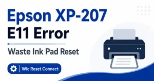Hoe de Canon MG5240-printer te resetten Epson XP-207 E11 error waste ink pad reset