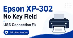 How to Reset Epson RX595 Printer Epson XP-302 no key field USB connection fix