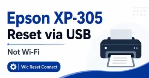 How to Reset Canon TS5365 Printer Epson XP-305 reset via USB not Wi-Fi