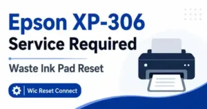 Cómo restablecer la impresora Epson PX-A620 Epson XP-306 Service Required waste ink pad reset