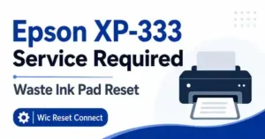 Epson L3250 Reset – Fix E11, Service Required and Ink Pad Warning Epson XP-333 Service Required waste ink pad reset